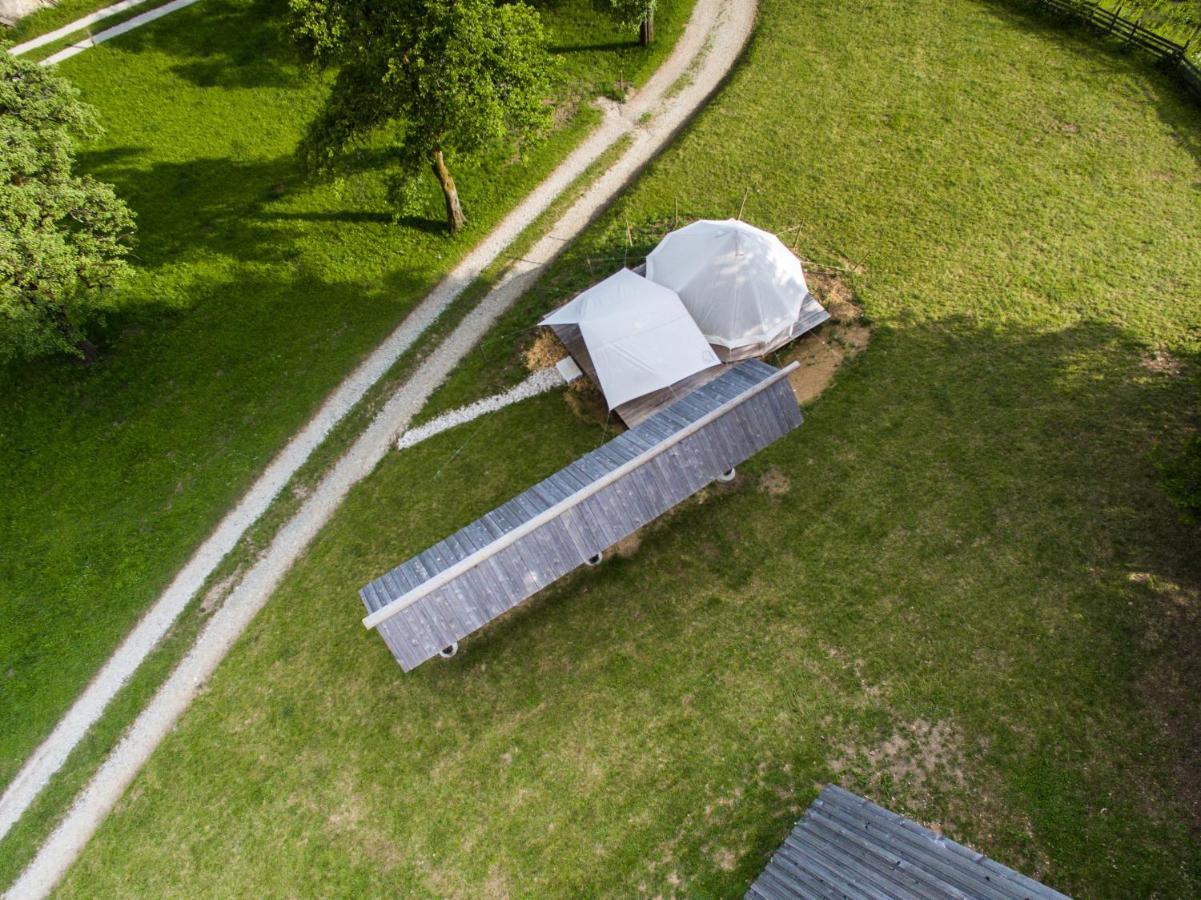 Вилла Puzman Farm Glamping Радовлица Экстерьер фото