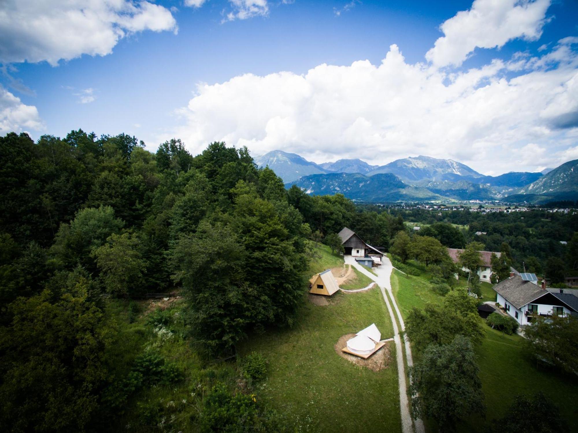 Вилла Puzman Farm Glamping Радовлица Экстерьер фото