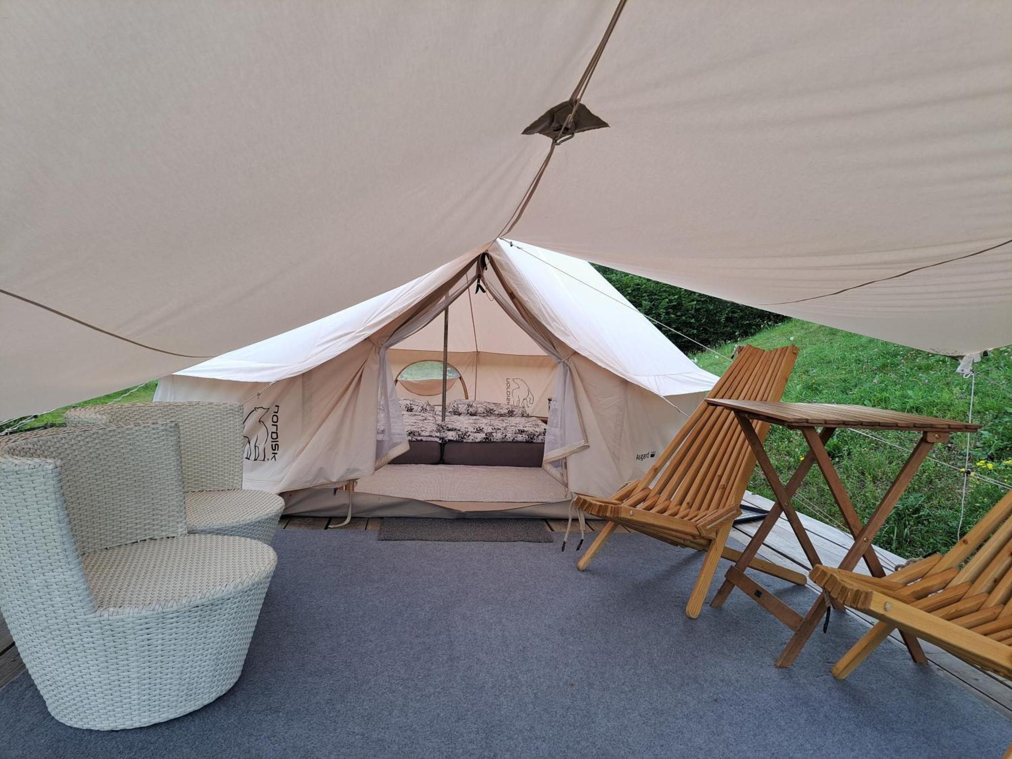Вилла Puzman Farm Glamping Радовлица Экстерьер фото